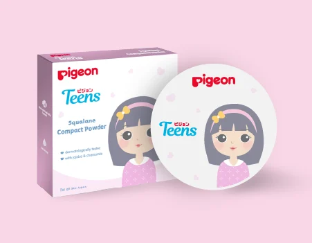 Pigeon Teen Packaging - Depicting age-appropriate beauty for teen girls